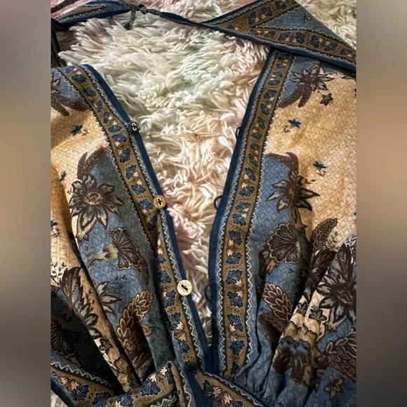 New Zimmermann Ascension Plunge Halter Maxi Dress Size 0 - Picture 12 of 15